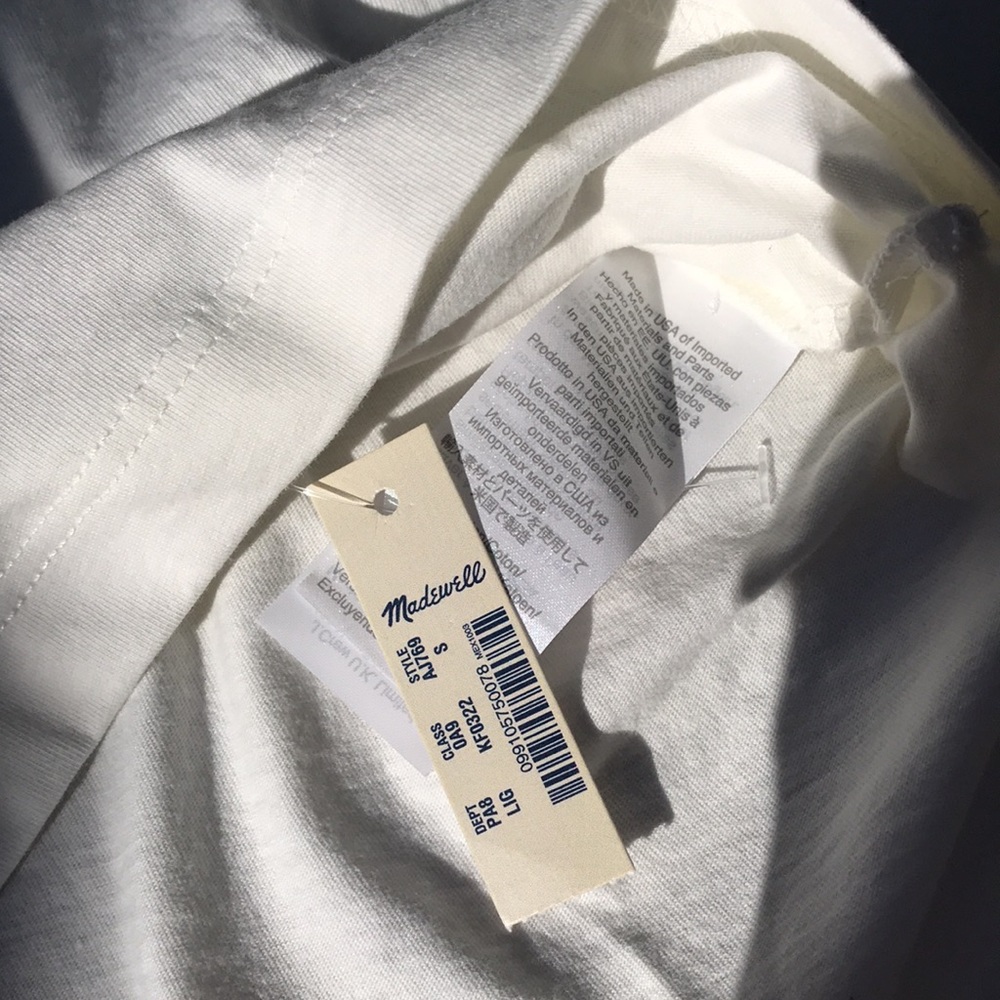 🆕Madewell VOTE Tees Made in USA New NWT - Picture 12 of 13